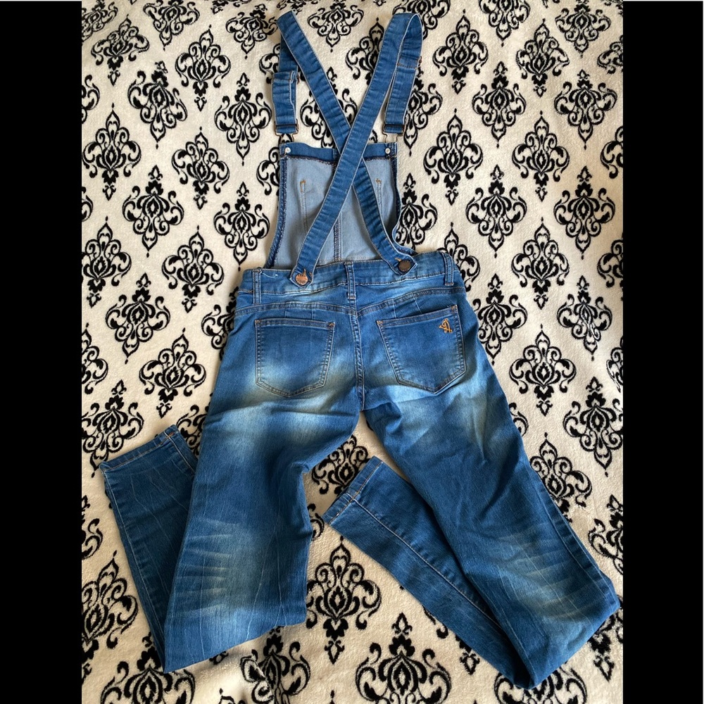 VIP Skinny Jean Overalls - Picture 3 of 3